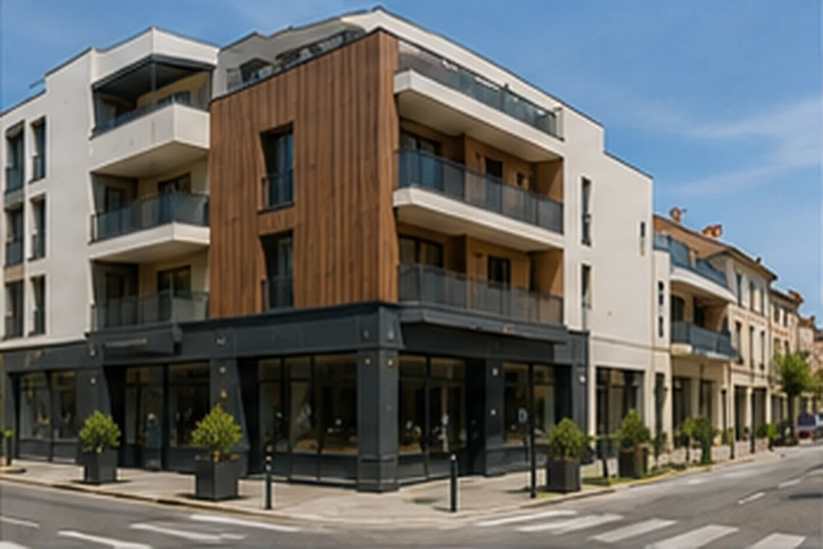 Immeuble et commerce à Saint-André-de-Cubzac