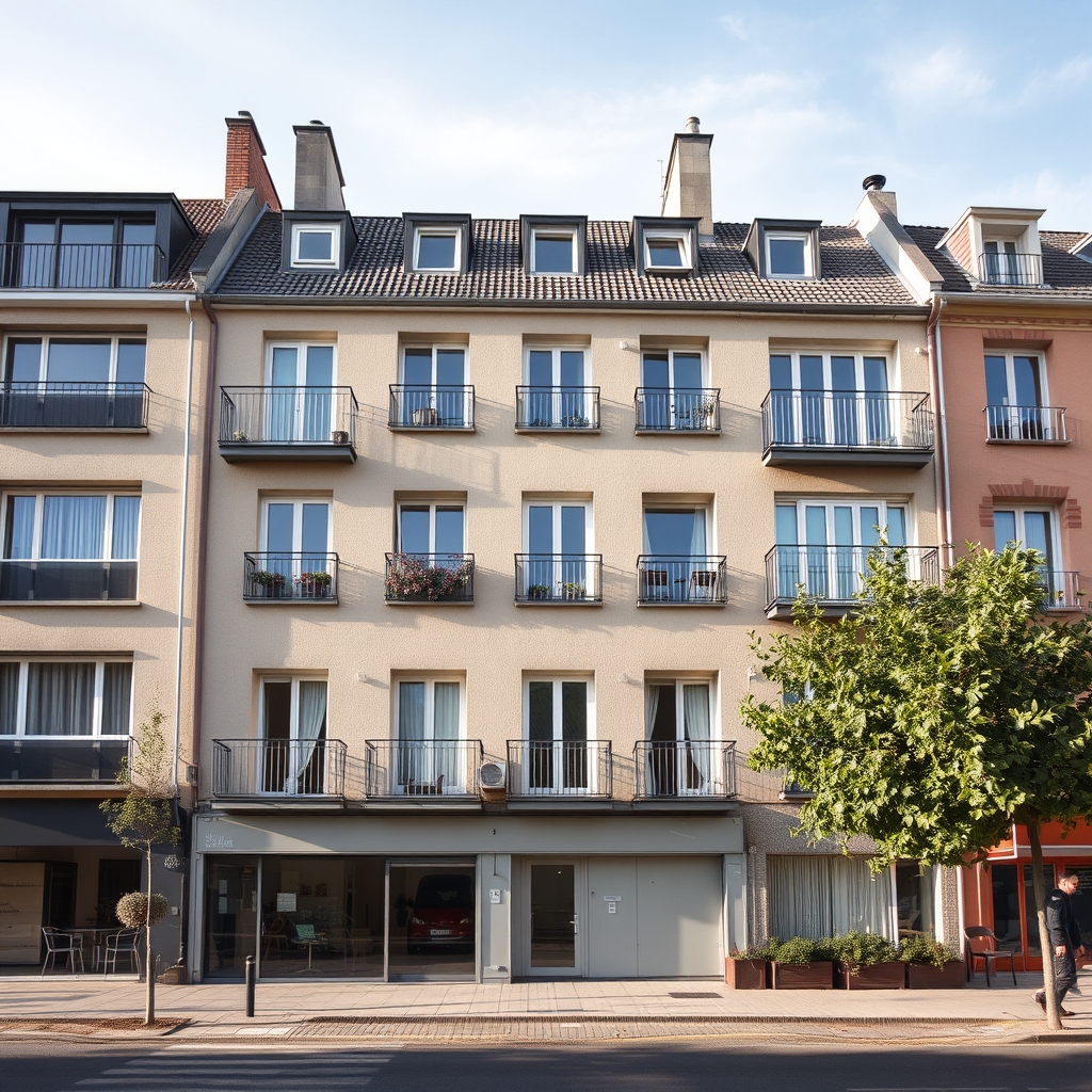 Immeubles à Bègles – secteur de Carole Rezaï