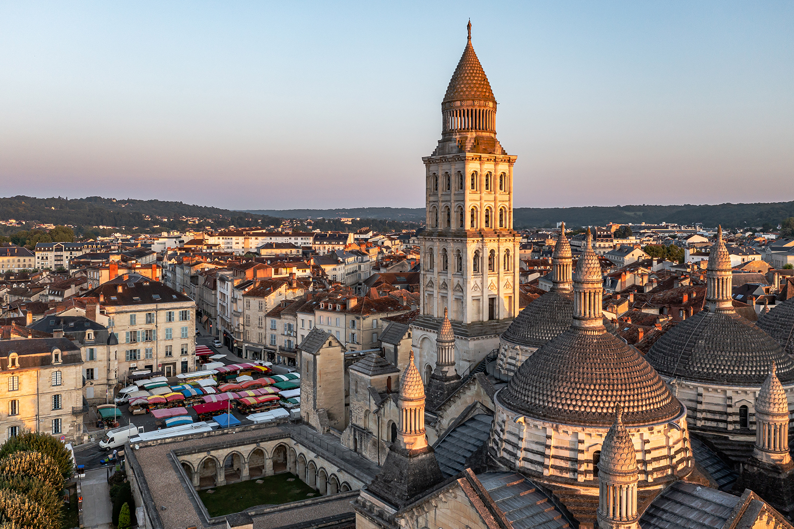 Marché de Périgueux en Dordogne – secteur immobilier Urgences Immobilières