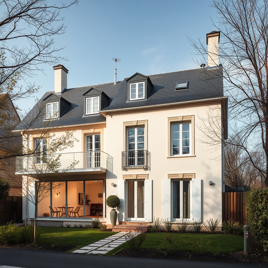 Maison classée DPE F ou G étudiée avant une vente et des travaux de rénovation énergétique